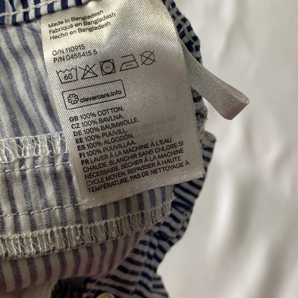 H&M ❤️ Kid's Black & Grey Belt Looped Shorts Size - US (3-4 Years) (PRE-LOVED) - Picture 6 of 6